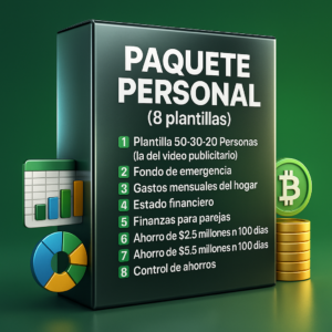 Pack Personal - Manual de Finanzas